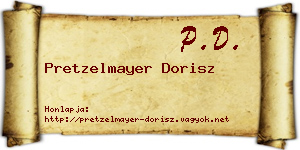 Pretzelmayer Dorisz névjegykártya